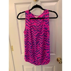 Lilly Pulitzer silk tank
